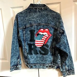 Rolling Stones Denim Jacket. NWOT